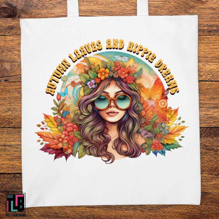 Autumn Leaves and Hippie Dreams Tote Bag