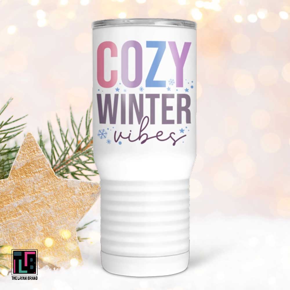 Cozy Winter Vibes Tumbler