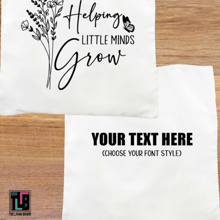 Helping Little Minds Grow Wildflowers Tote Bag