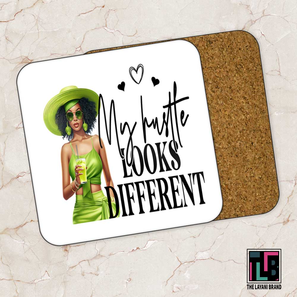 My Hustle Looks Different Coasters - Mix and Match - Set of 4