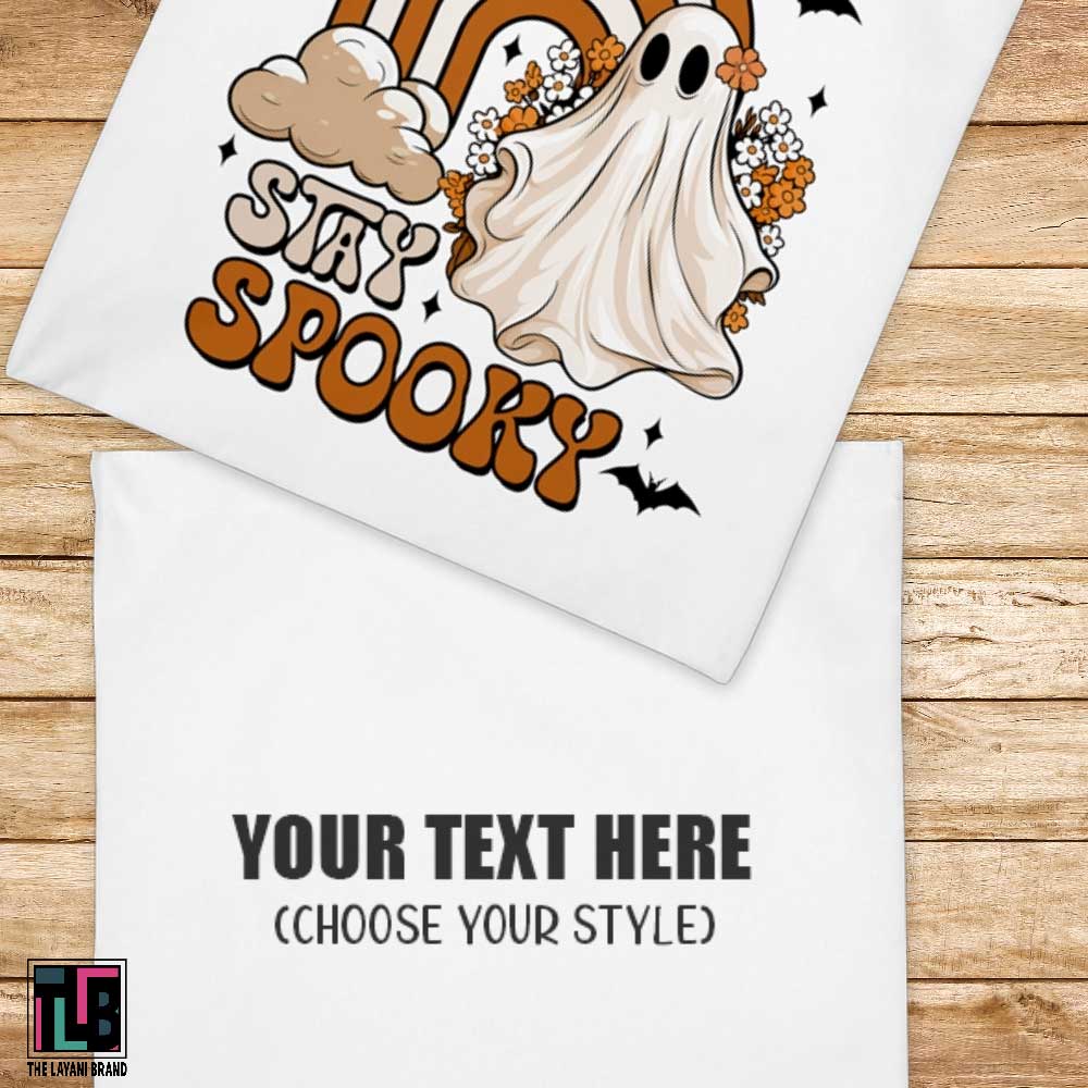 Stay Spooky Retro Halloween Ghost Tote Bag