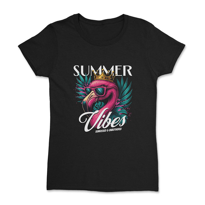 Summer Vibes Flamingo T-Shirt