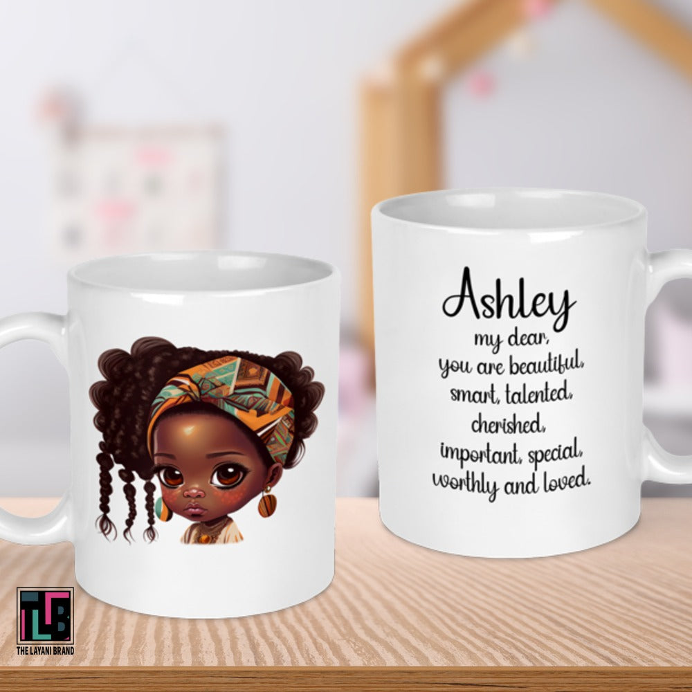 My Dear You Are Beautiful African Beauties Ceramic Mug