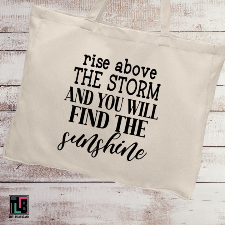 Motivational Quotes Linen Tote Bags